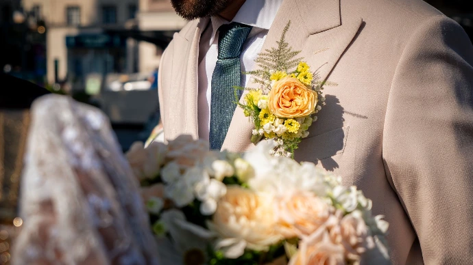 Photo mariage rouen civil laique ceremonie